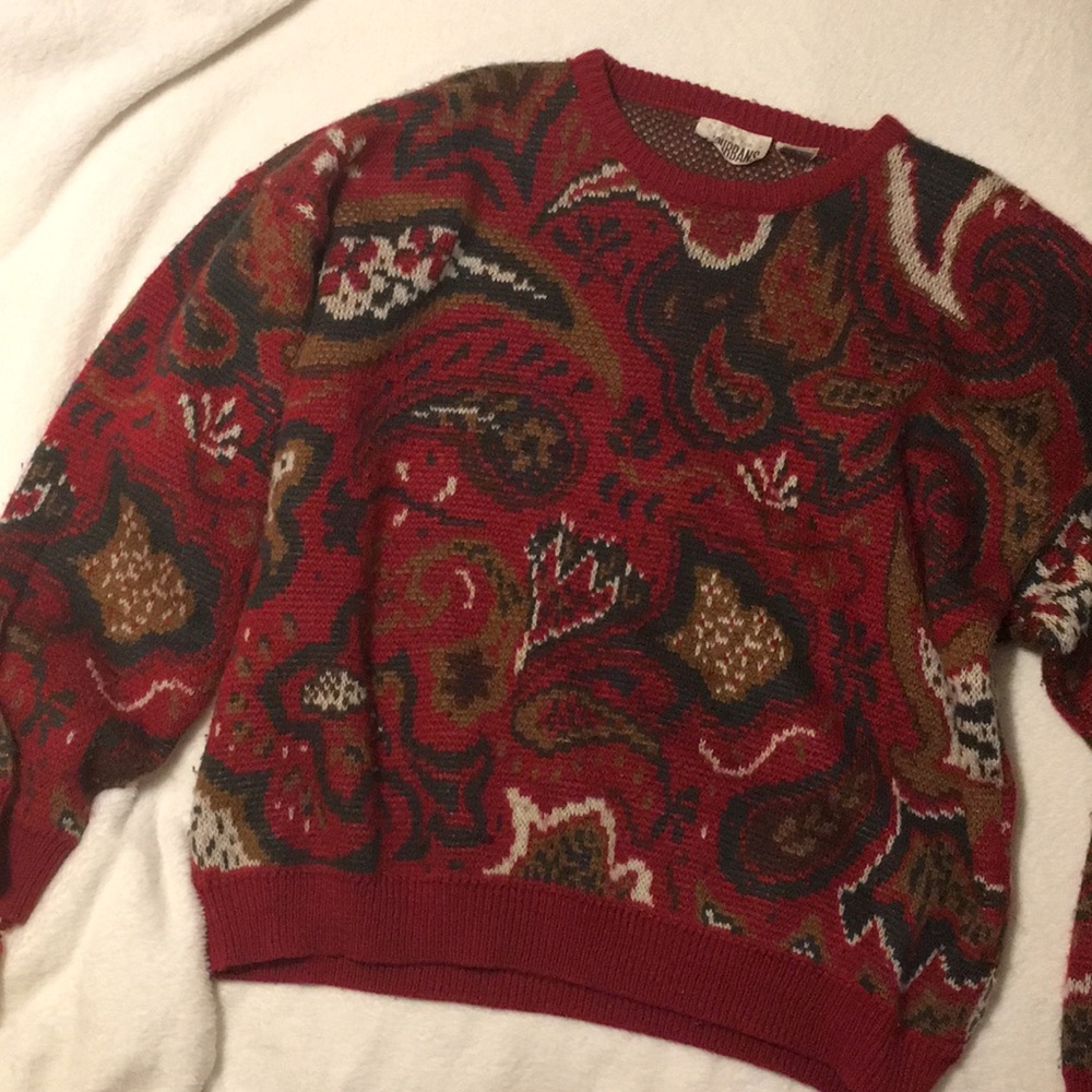 Oversized Vintage Grandpa Sweater
